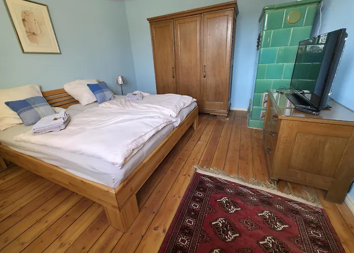 Daire Gemuetliche In Wansdorf Im Denkmalgeschuetzten Haus Schonwalde-Glien